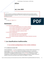 Contrat (Typologie) - Fiches D'orientation - Juin 2023 - Dalloz