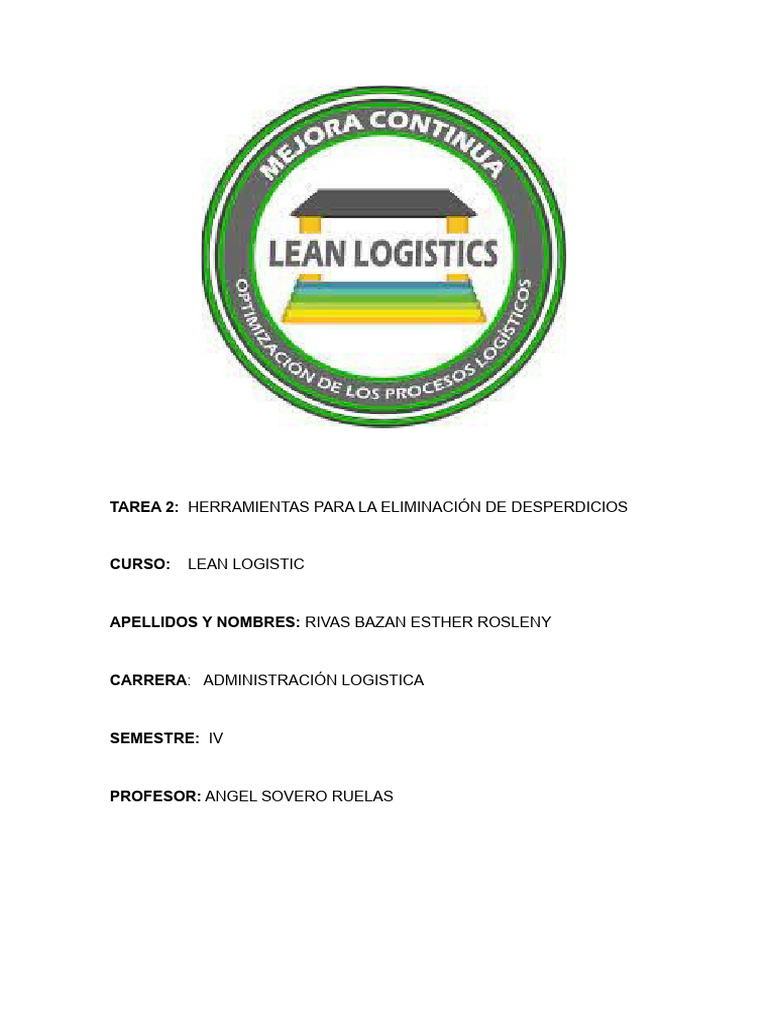 Tarea 2-Rivas Bazan | PDF | Lean Manufacturing | Business
