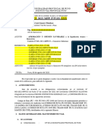 INFORME N°038-2023 Sillustani Aprobacion de La Liquidacion Tecnica y Financiera