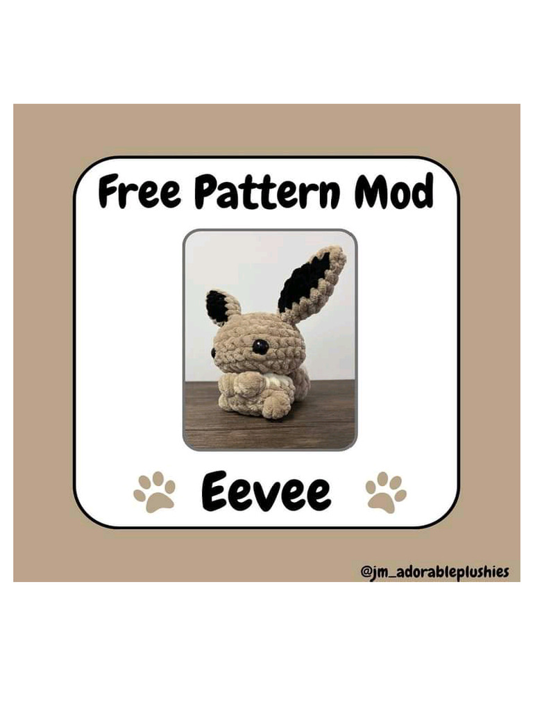 Eevee Modified Free Pattern | PDF