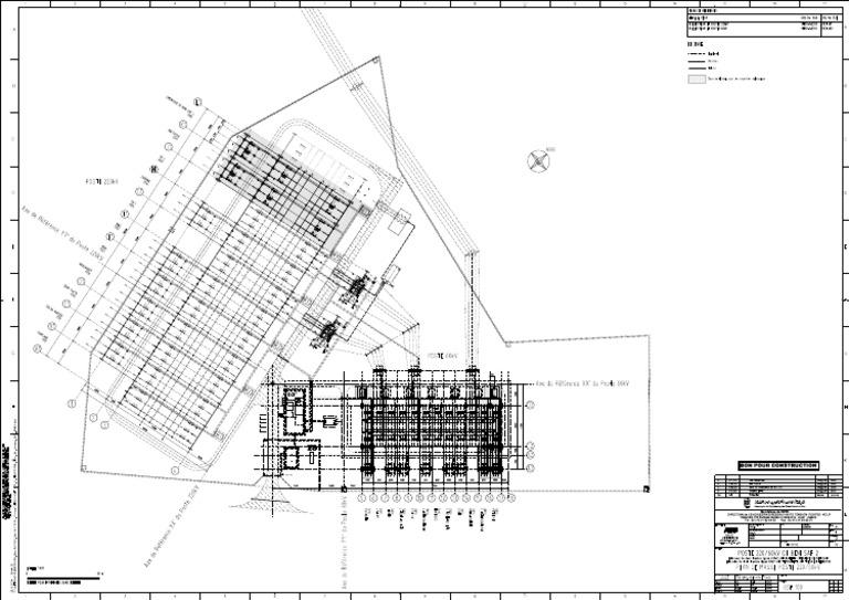 BSF 100 - C - 1HDD101195 - Plan - de - Masse - 220 - 60kV | PDF | Échecs