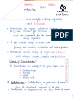 Biomolecules L1