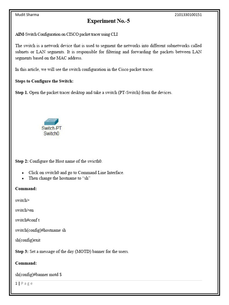 Exp 5 | PDF