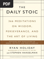 The Daily Stoic 366 Meditations On Wisdom, Perseverance, and The ...