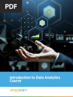 Introduction To Data Analytics Course