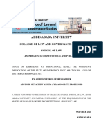 Addis Ababa University: College of Law and Governance Studies