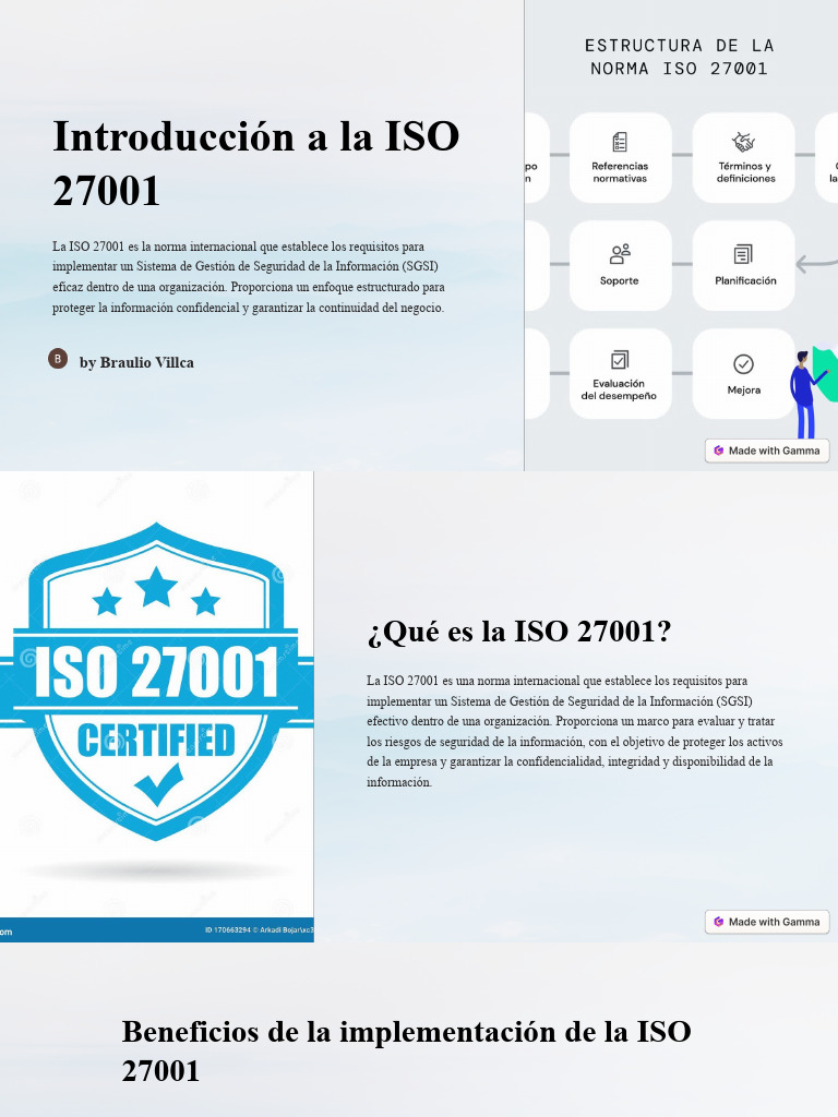 Guía para Certificación ISO 27001 | PDF | Seguridad de información | La ...