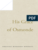 Burnett, Frances Hodgson - His Grace Osmonde