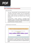 Communication 1st