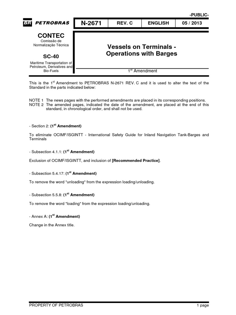 Ni 2671 | PDF | Ships | Fuel Oil