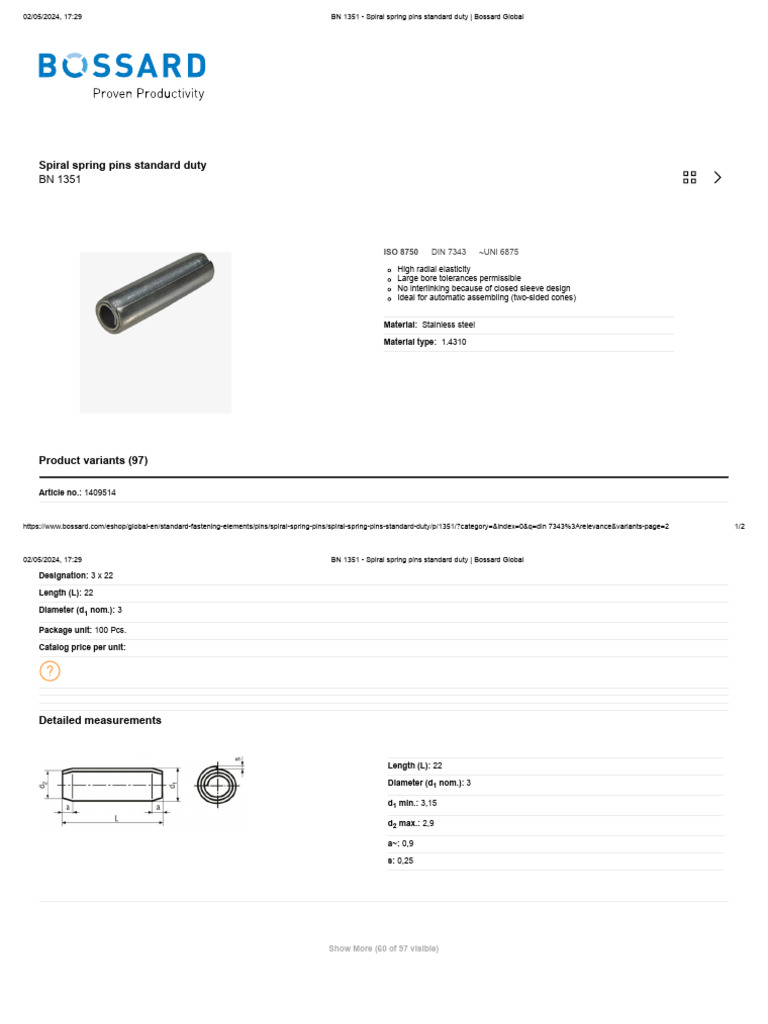 Tab Washers for Slotted Nuts DIN 1804 | PDF