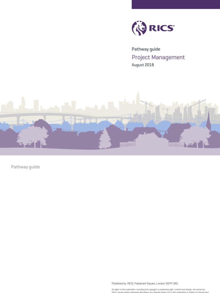 Project Management Pathway Guide Chartered Rics | PDF | Consultant ...