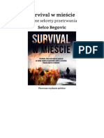 Survival W Miescie Realne Sekrety Przetrwania SHTF Selco Begovic