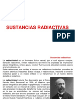 Sustancias Radiactivas