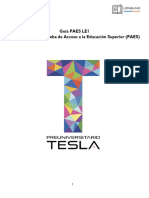 Guia 1 PAES Lenguaje Tesla 2022