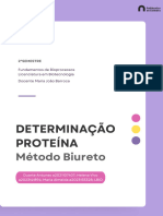 Determinação Proteína Biureto-Duarte Antunes; Helena Vivo; Maria Almeida-LBIO