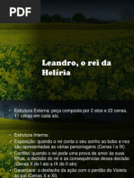 Leandro, o rei da Helíria - síntese