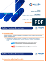 2 Políticas Monetárias Convencionais