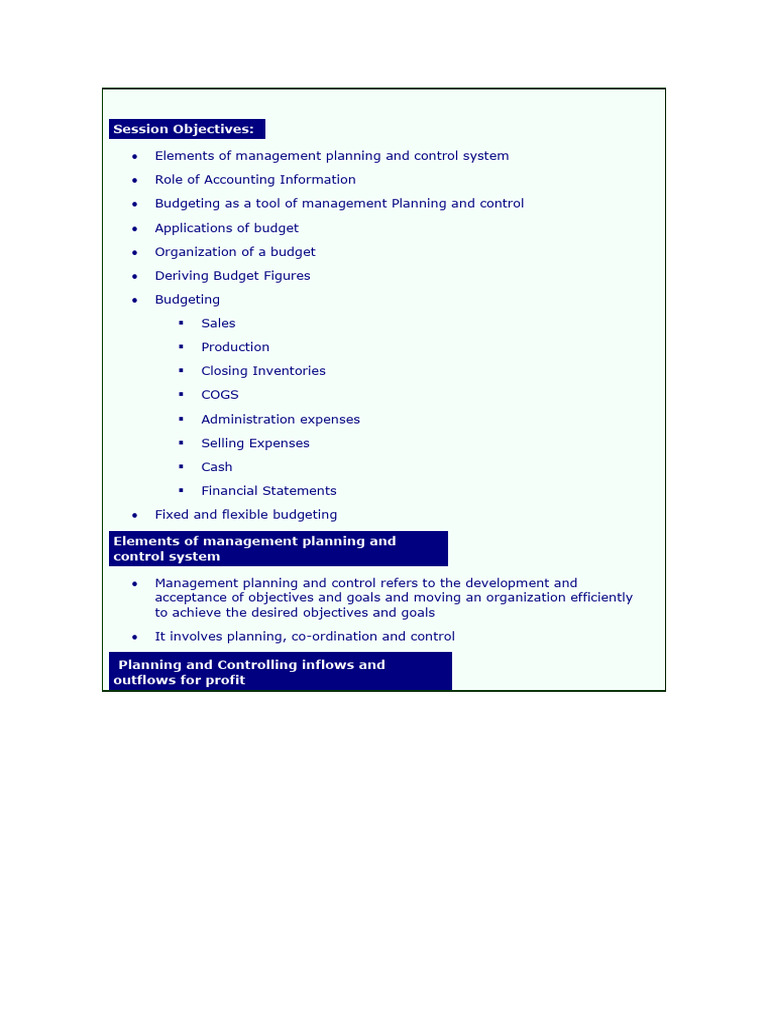 Budget | PDF | Budget | Information