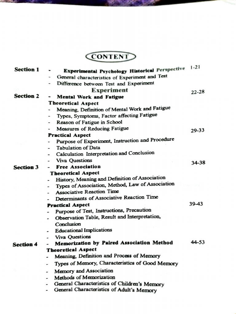 Experimental Psychology: Key Concepts & Methods | PDF | Experiment ...