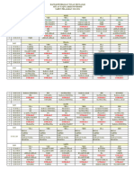 Jadwal Mts KBM Ganjil 2023-2024