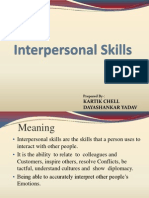 Interpersonal Skills