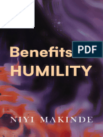 Benefits of Humility by Niyi Makinde
