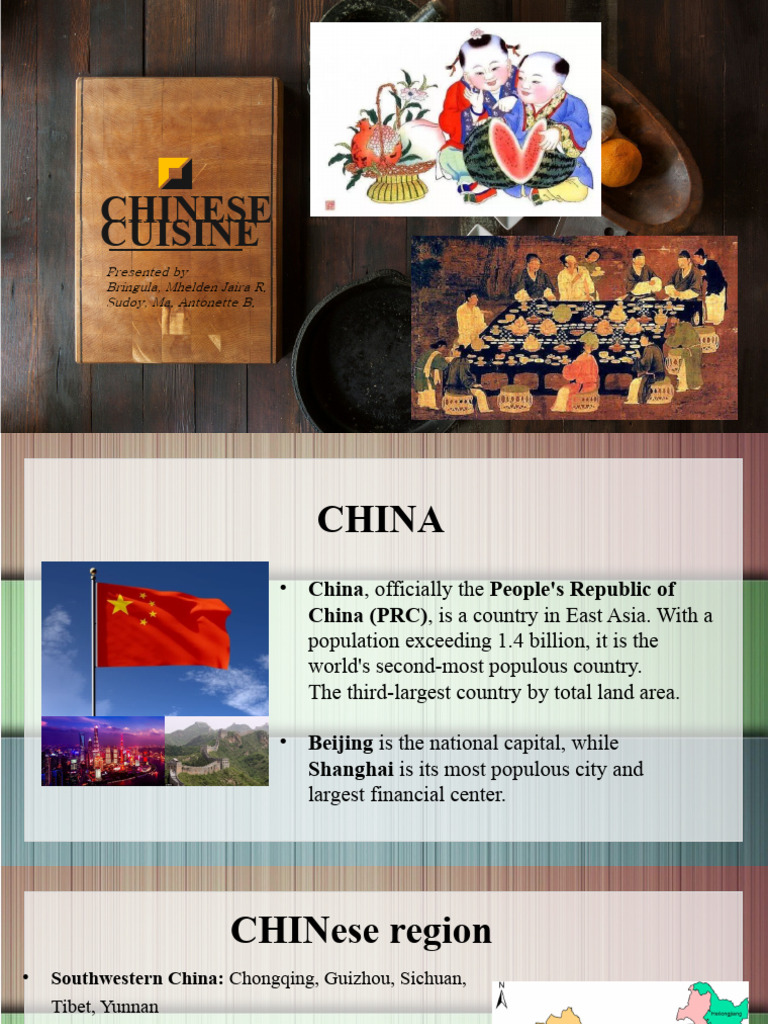 Overview of Chinese Regional Cuisines | PDF | Chinese Cuisine | Food ...