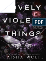 Lovely Violent Things a Dark R - Trisha Wolfe- 1