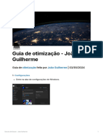 Guia de Otimização - João Guilherme