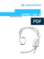 Headset Sennheiser HMEC 46-1