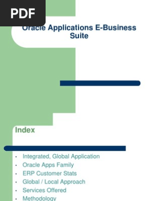 Oracle Apps Ppt Enterprise Resource Planning Oracle Corporation