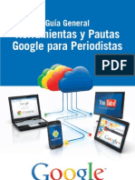 Guía General. Herramientas y Pautas Google para Periodistas