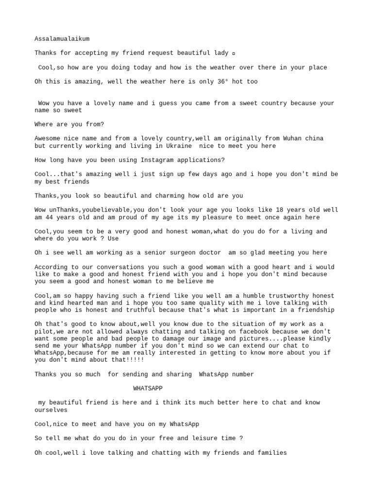 Text pdf love conversation