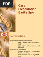 Barilla SpA Case Solution