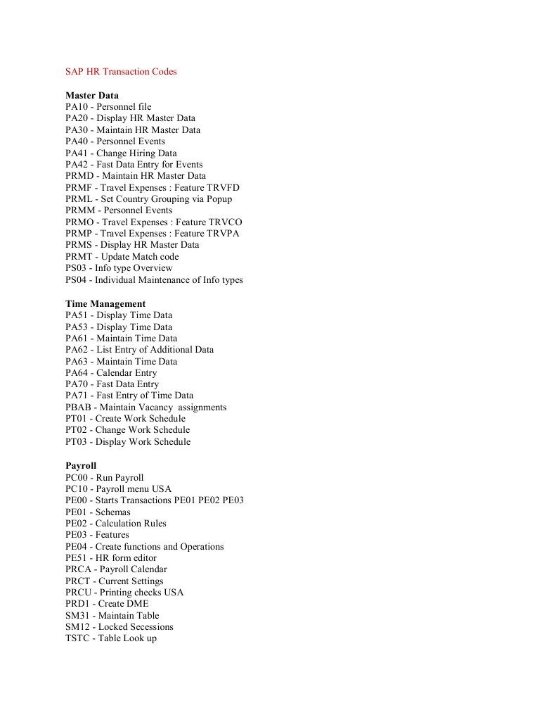 sap-hr-transaction-codes-pdf-sql-databases