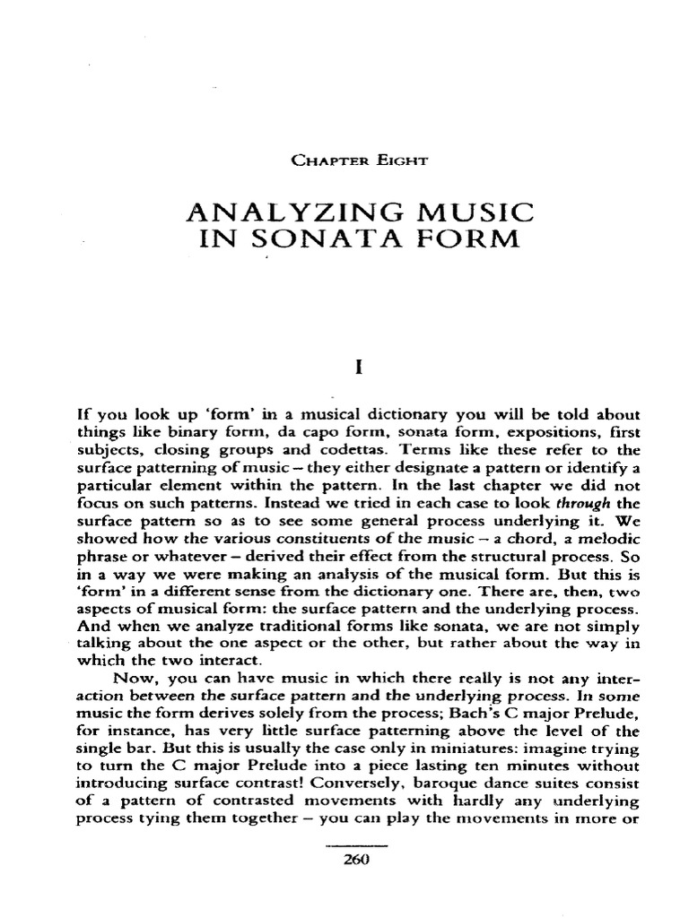 Sonata Form Analysis in Music | PDF | Musical Techniques | Musical Forms