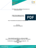 Fase 3 - Formulacion de Propuesta de Investigacion