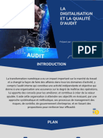 9 La digitalisation et la qualité de l'audit