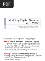 VHDL 1 Introduction