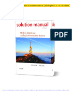 Sample Modern Digital and Analog Communication Systems 5th Editon Lathi Solution Manual