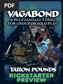 Vagabond TTRPG - Kickstarter System Preview