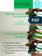 OFU Graduate School - Human Resource Management Evolution