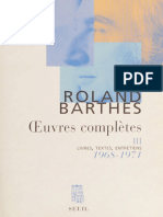 Oeuvres complètes_ Tome II, 1962-1967 -- Barthes, Roland (1915-1980)_ Auteur; Marty, Éric -- 2002 -- Paris_ Éditions du Seuil -- 9782020567282 -- e10464505428cbb68de1c650a1548faa -- Anna’s Archiv