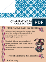 Qualitative Data Analysis