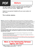 Class 15. Major Questions Doctrine