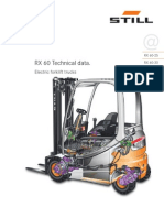 Electric Forklift Technical Specifications
