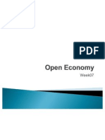 Open Economy Week07