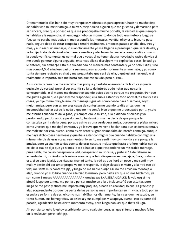 13 | PDF | Artes del Lenguaje y Comunicación | Relaciones personales ...