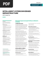 Solution Brief - Intelligent Hyperconverged Infrastructure - HPE SimpliVity